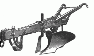 old plow